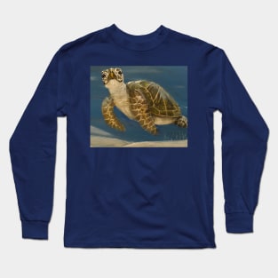 Sea Turtle Crush Long Sleeve T-Shirt